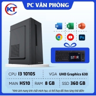 PC Văn Phòng | I3 10105/ RAM 8GB/ SSD 360GB, Intel